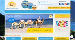 Desktop Screenshot of gazelledusud.com